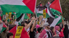 تظاهرات في مدن عدة تنديدا بالحرب المستمرة على غزة