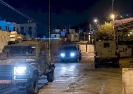 الاحتلال يقتحم قرية حوسان في بيت لحم