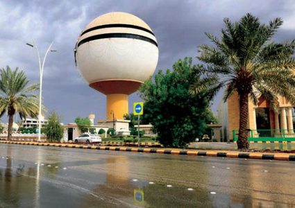 أجواء شتوية وأمطار رعدية في الرياض