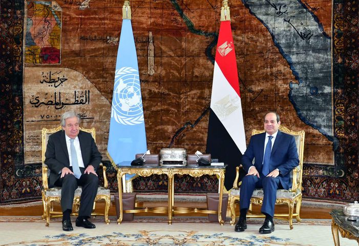 السيسي: قطع تمويل الأونروا "عقاب جماعي للفلسطينيين"