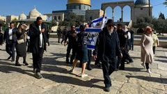 مستوطنون يقتحمون الأقصى والاحتلال يشدد إجراءاته في عيد "المساخر"