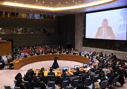 الرئاسة تدعو مجلس الأمن إلى ضمان تنفيذ قرار وقف إطلاق النار الذي حظي بإجماع دولي