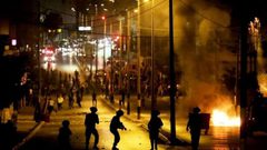 مواجهات مع الاحتلال في قريتي فقوعة وعربونة بمحافظة جنين