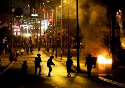 مواجهات مع الاحتلال في قريتي فقوعة وعربونة بمحافظة جنين