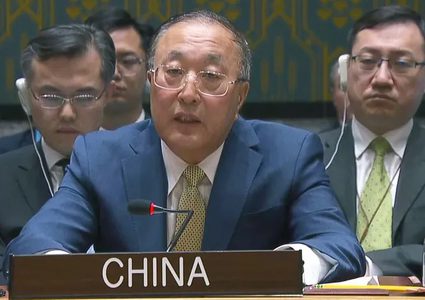 الصين تدعم مشروع قرار وقف إطلاق النار في غزة