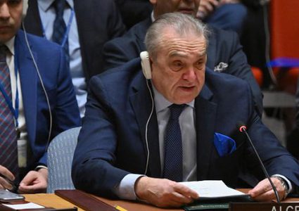 الجزائر تعلن عزمها طرح مشروع قرار بشأن عضوية فلسطين في الأمم المتحدة