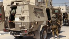 مواجهات مع قوات الاحتلال في قرية جلبون