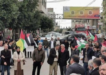 طولكرم: وقفة تضامنية مع المعتقلين في سجون الاحتلال