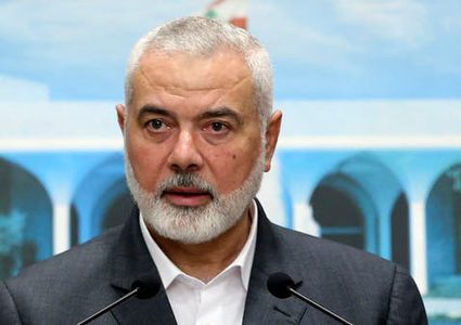 هنية يتوجه إلى طهران