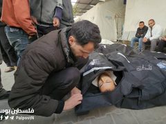 الاحتلال الإسرائيلي يرتكب مجزرة في رفح فجر اليوم بعد قصف منزل لعائلة ابو نقيرة بداخله عشرات النازحين مما ادى الى استشهاد ٢٠ شخصاً بينهم اطفال ونساء واصابة العشرات.