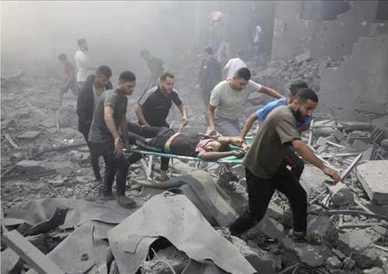 173للحرب: عشرات الشهداء والجرحى جراء قصف الاحتلال مناطق متفرقة في قطاع غزة