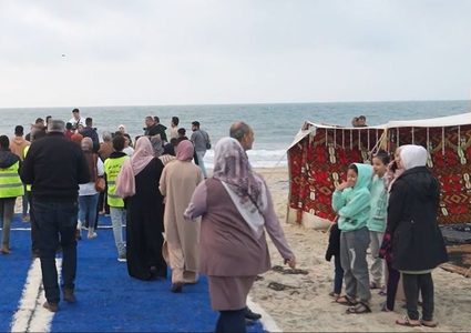 حكاية خير وتضامن مع غزة ..مائدة إفطار بدون طعام في العريش