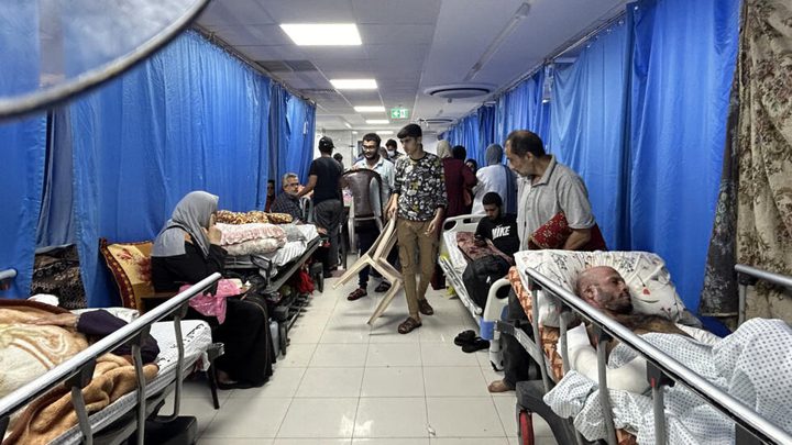 الاحتلال يرفض اجلاء المرضى والمدنيين من مجمع الشفاء في غزة