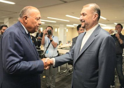 وزيرا خارجية مصر وإيران يؤكدان أولوية وقف النار في غزة