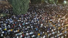 200 ألف مصلٍّ يؤدون العشاء والتراويح بالمسجد الأقصى