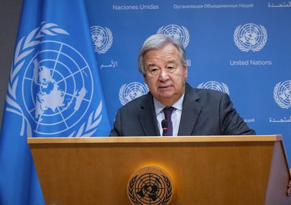 غوتيريش: نحن على شفا حريق إقليمي ومجاعة في غزة بعد 6 أشهر من الحرب على القطاع