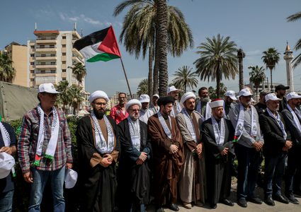 مسيرة في مدينة صيدا جنوب لبنان إحياءً ليوم القدس العالمي (صور)