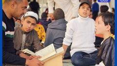 أكثر من 500 فلسطيني يسردون القرآن الكريم ضمن مشروع قرآني أقيم في شمال القطاع.