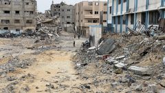 مدارس تابعة لوكالة غوث وتشغيل اللاجئين الفلسطينيين (أونروا) في مدينة خان يونس جنوبي قطاع غزة