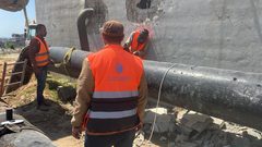 سلطة المياه تشرع بترميم خطوط المياه في مدينة غزة