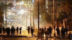 إصابات بالاختناق خلال مواجهات مع الاحتلال في بيت أمر شمال الخليل