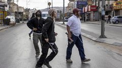 تجمع للمستوطنين قرب بيت اسكاريا جنوب بيت لحم