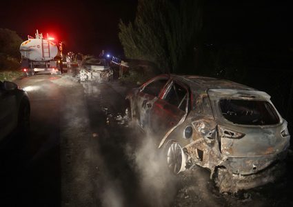 5 إصابات في هجوم للمستوطنين على قرية أبو فلاح شرق رام الله