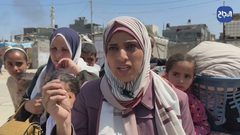 عائلات فلسطينية تنزح مجددا من مخيم النصيرات وسط قطاع غزة بعد عدوان إسرائيلي