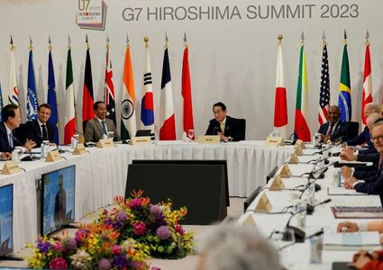 قادة مجموعة السبع يبحثون الهجوم الإيراني على إسرائيل