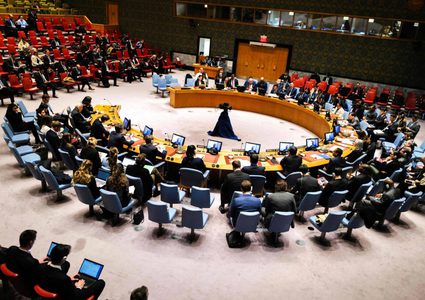 جلسة استثنائية لمجلس الأمن بشأن إيران