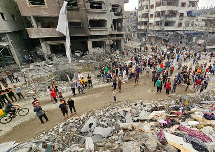 غزة في اليوم 192 عودة نازحين والإفراج عن أسرى والعثور على جثامين في بيت لاهيا