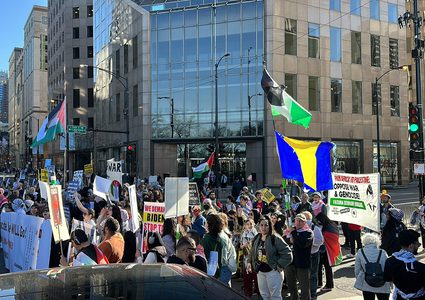 تظاهرات في مدن عدة تنديدا بالعدوان على غزة