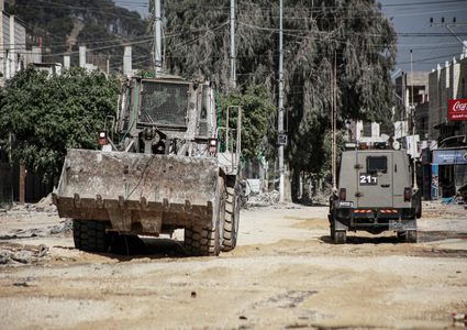 ارتفاع حصيلة الشهداء في مخيم نور شمس الى ٧