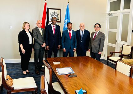 وفد لجنة فلسطين في الأمم المتحدة يزور ترينيداد وتوباغو