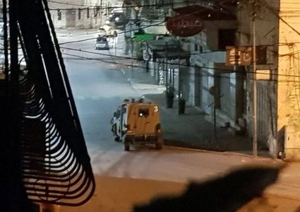 الاحتلال يقتحم البلدة القديمة في مدينة نابلس