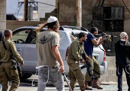 مواطنون يفشلون محاولة استيلاء مستوطنين على خزان مياه ومعدات زراعية شرق بيت لحم