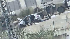 مسيرتان غرب جنين تنديدًا بإعدام الشهيدين عابد وشواهنة