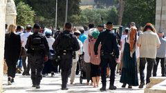 اقتحامات متواصلة للأقصى في عيد الفصح اليهودي