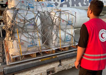 جايكا تقدم الدفعة الثالثة من المساعدات الإغاثية الطارئة لقطاع غزة