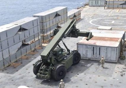 البنتاغون: اكتمال أكثر من 50% من أعمال بناء الرصيف البحري قبالة سواحل غزة