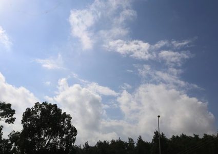 حالة الطقس: أجواء غائمة جزئيا معتدلة نهارا وباردة ليلا