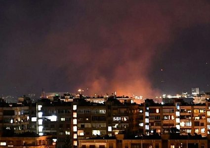 إصابة ثمانية عسكريين سوريين في قصف إسرائيلي استهدف محيط دمشق