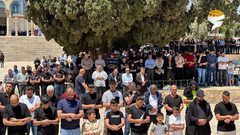 30 ألفا يؤدون صلاة الجمعة في رحاب المسجد الاقصى المبارك