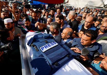 صحفيو غزة يتحدون الموت في أخطر مكان في العالم