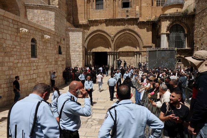 الاحتلال يشدد إجراءات دخول المسيحيين القدس لإحياء الشعائر الدينية بـ"سبت النور"