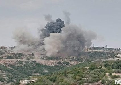 الاحتلال يشن غارات عنيفة على عدة بلدات جنوب لبنان