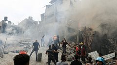 215 يوما للحرب: قصف ومجازر مستمرة