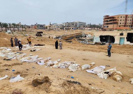 أعضاء مجلس الأمن يعربون عن قلقهم بشأن اكتشاف مقابر جماعية في مجمعي ناصر والشفاء