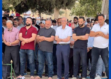 0 ألفا يؤدون صلاة الجمعة في المسجد الأقصى