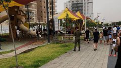 إصابات بعد سقوط صواريخ على مدينة بئر السبع